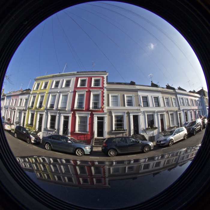 Fisheye Reflection on Denbigh Terrace